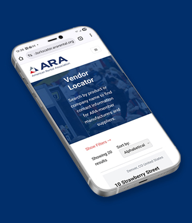 Vendor Locator - American Rental Association